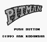 Pitman (Japan) Title Screen